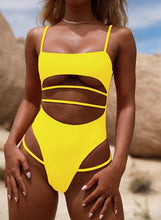 Load image into Gallery viewer, 2019 Sexy Solid One Piece Swimsuit